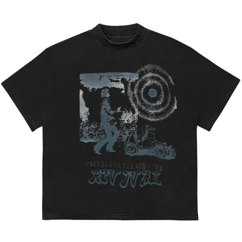 CCR Fan T-Shirt Unique Graphic Tee You Can Customize Machine Washable Soft Cotton Hoodie, Sweatshirt | TeeBloomCo.com