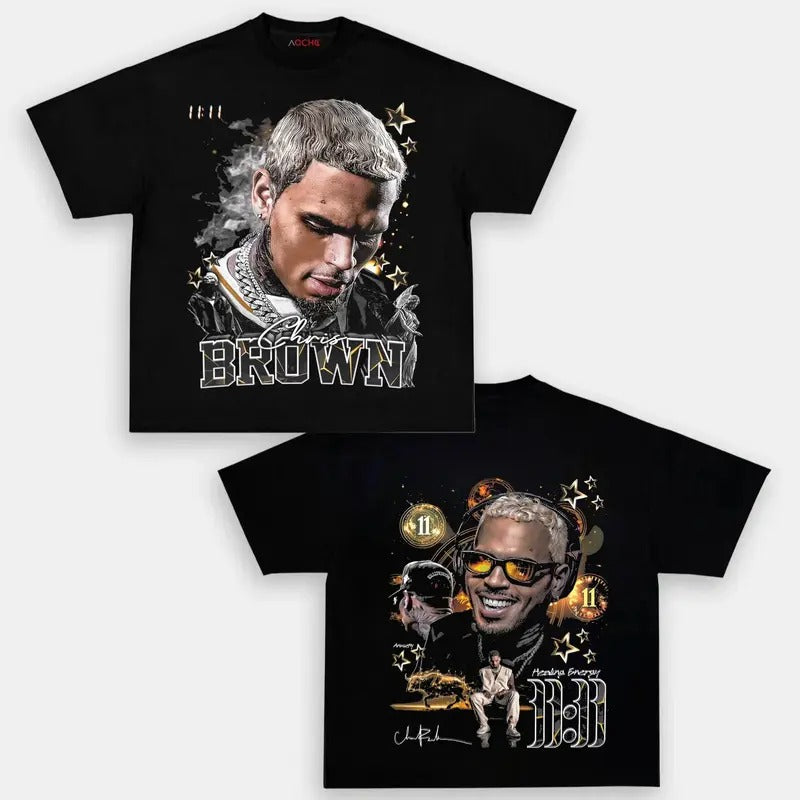CHRIS BROWN 11-11 TEE - [DS] T-shirt, Gift For Fans Hoodie, Sweatshirt | TeeBloomCo.com