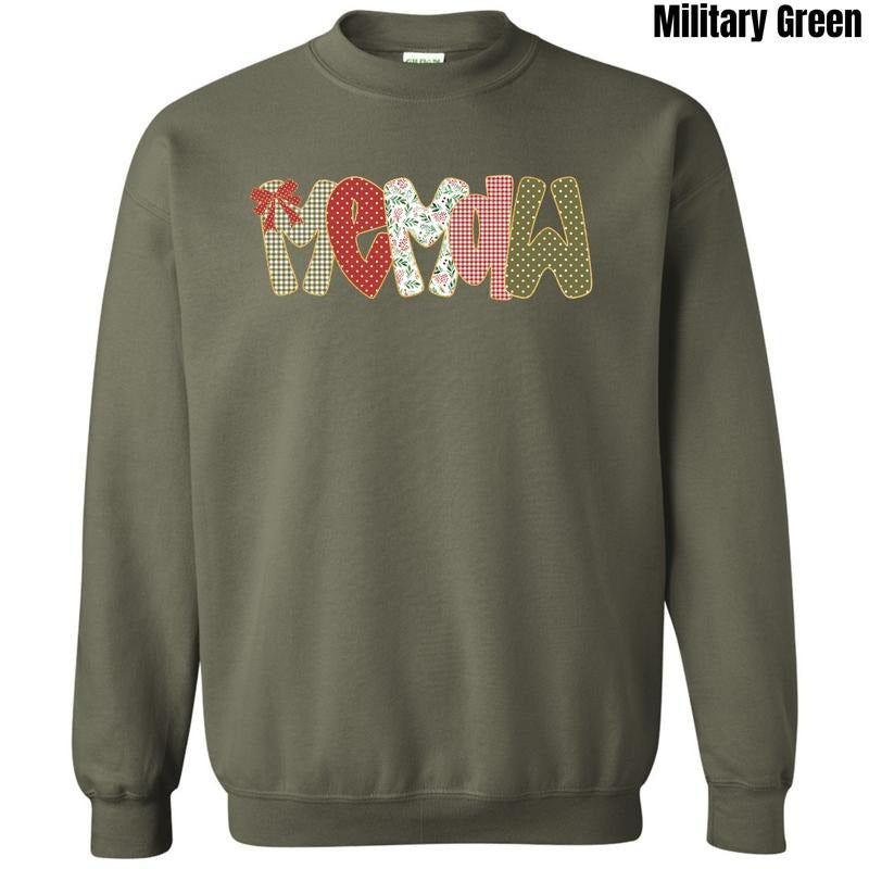 *CUSTOMIZABLE* Christmas Name Sweatshirt 'NLB' T-Shirts, Hoodie | TeeBloomCo.com