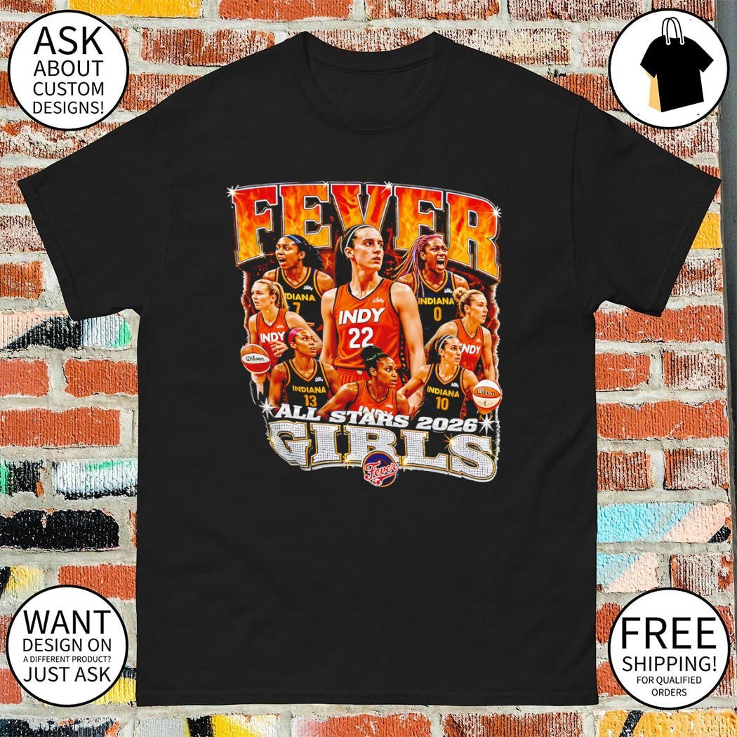 Caitlin Clark Fever All Stars Indiana Fever Basketball 2026 graphic shirt