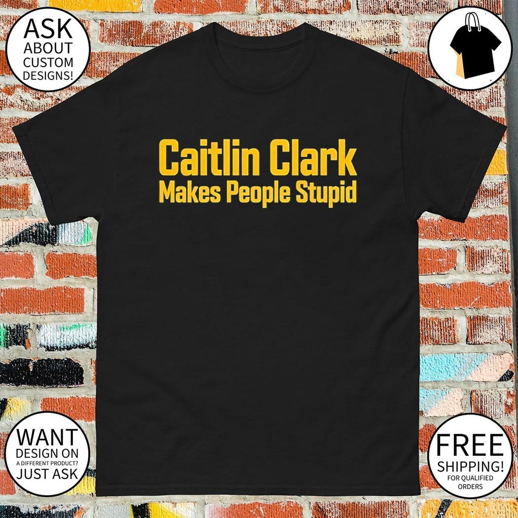 Caitlin Clark Makes People Stupid Indiana Fever Basketball WNBA 2026 shirt