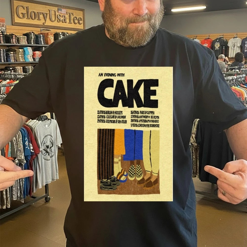 Cake Tour European 2026 Poster Shirt