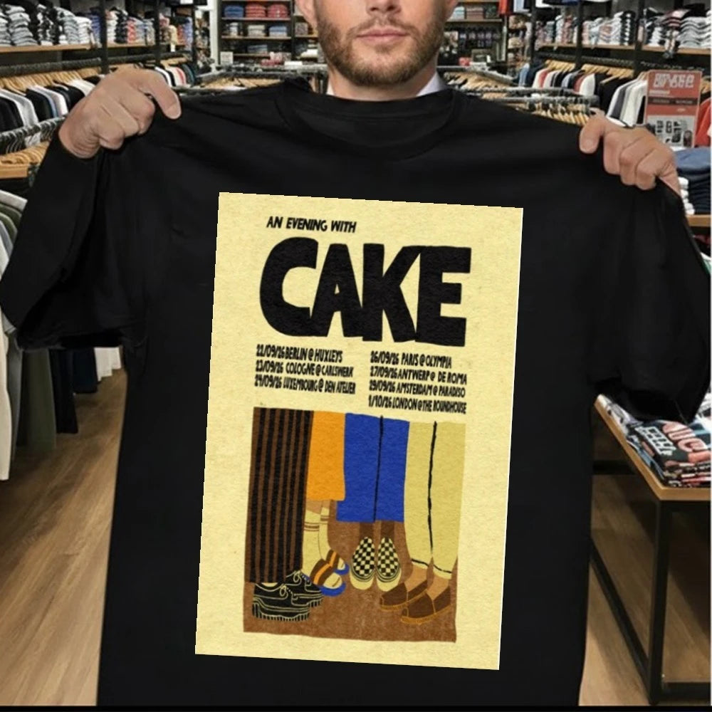 Cake Tour European 2026 Poster Shirt