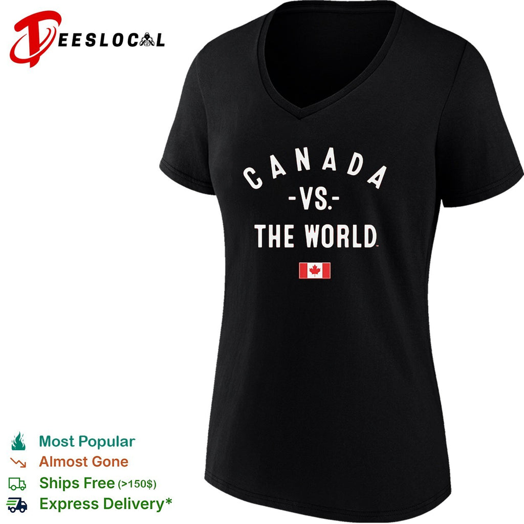 Canada vs The World FIFA World Cup 2026 having flag shirt