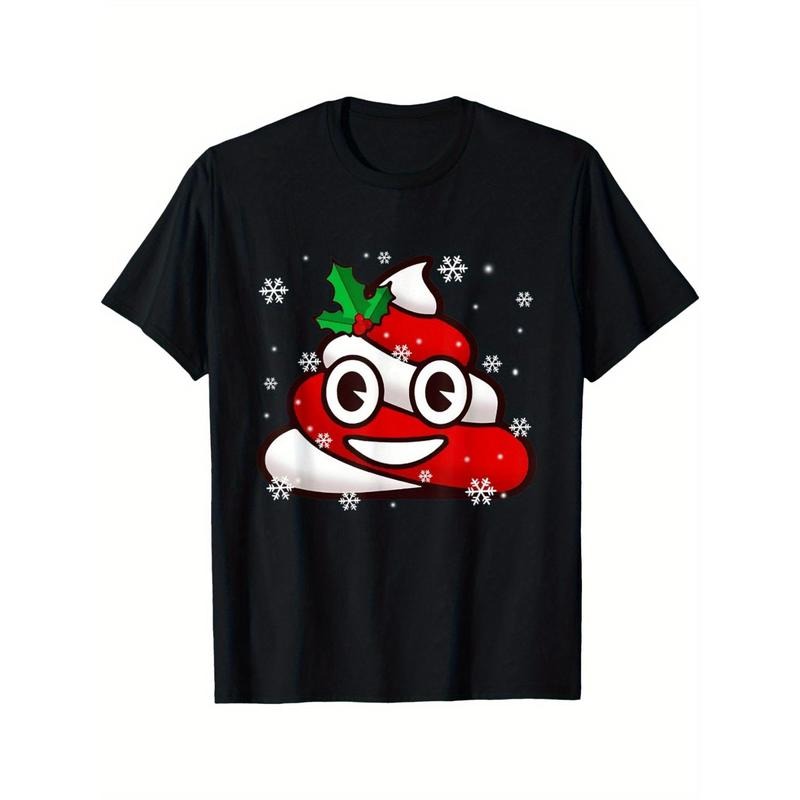 Candy Cane Poop Fun Christmas Boys T-shirt Christmas Gift made in usa Hoodie, Sweatshirt | TeeBloomCo.com