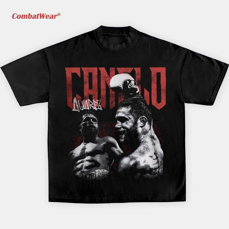 Canelo Alvarez Tee, Boxing T-shirt, UFC MMA Shirt, Gym Wear, Gift for Fighters, Sports Apparel Hoodie, Sweatshirt