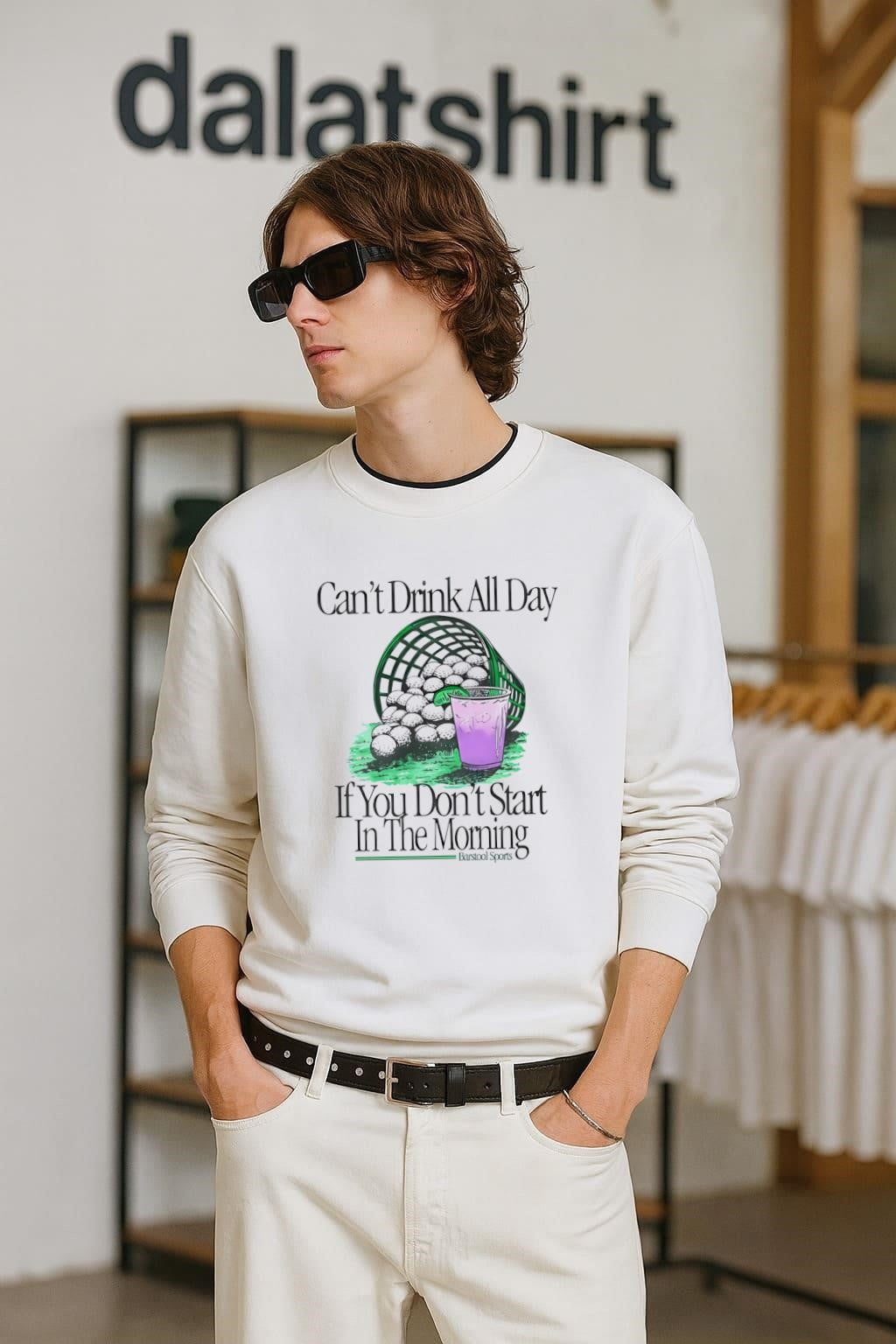 Can’t Drink All Day Golf Basket Drink shirt