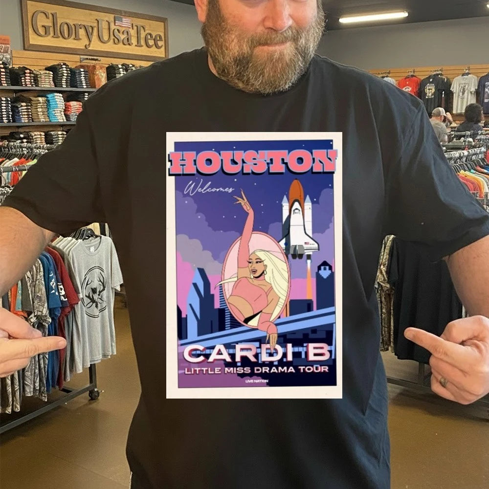 Carbi B Litte Miss Drama Tour 2026 Poster Shirt