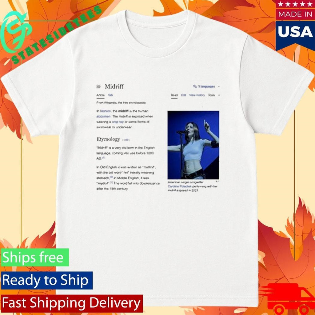 Caroline Polachek Wikipediated Shirt