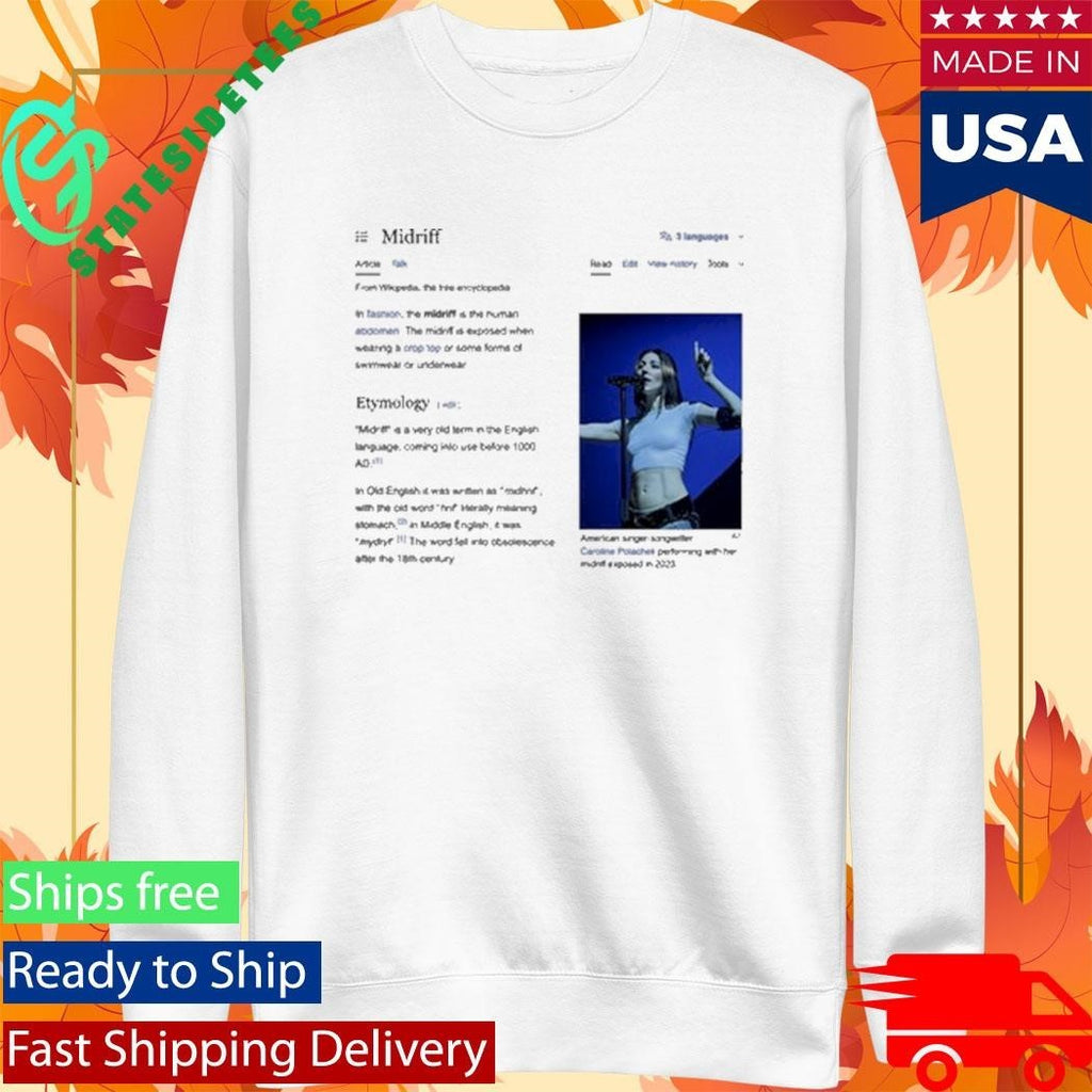 Caroline Polachek Wikipediated Shirt