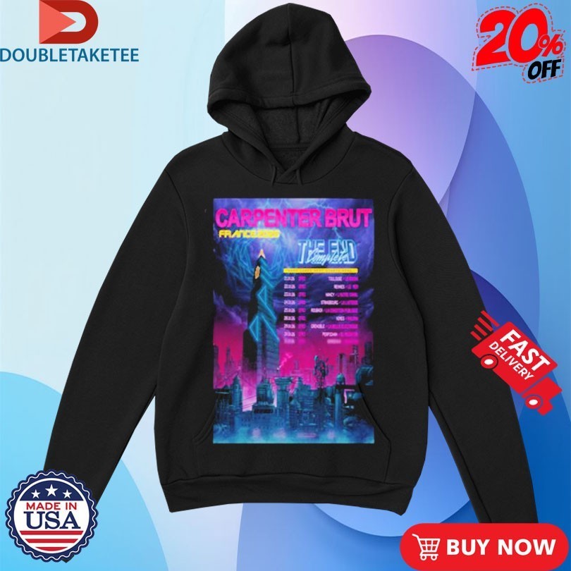 Carpenter Brut France Tour 2026 Dates Shirts