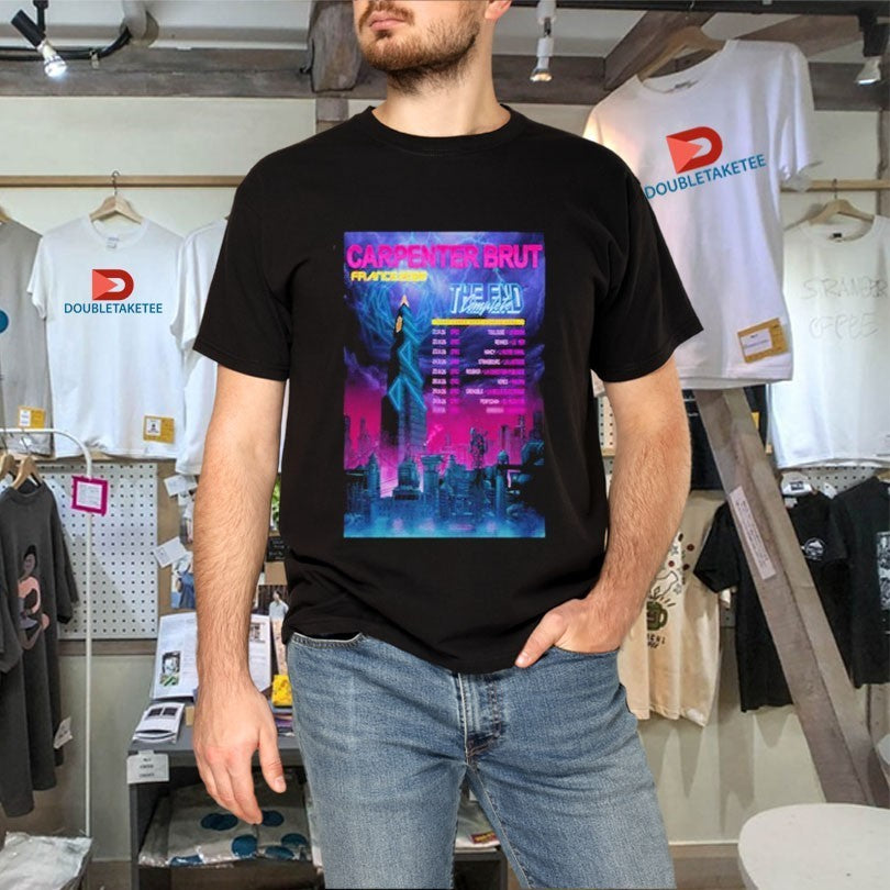 Carpenter Brut France Tour 2026 Dates Shirts