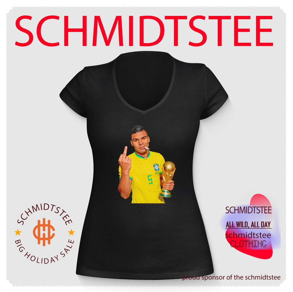 Casemiro Brazil National Team World Cup Champion Smoking shirt