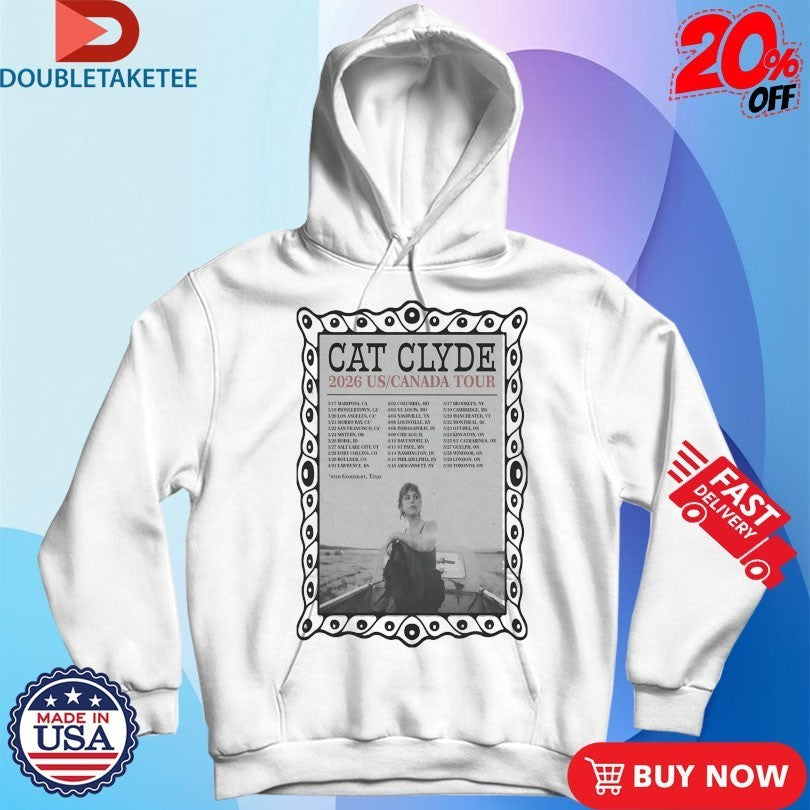 Cat Clyde US-Canada Tour 2026 Shirts
