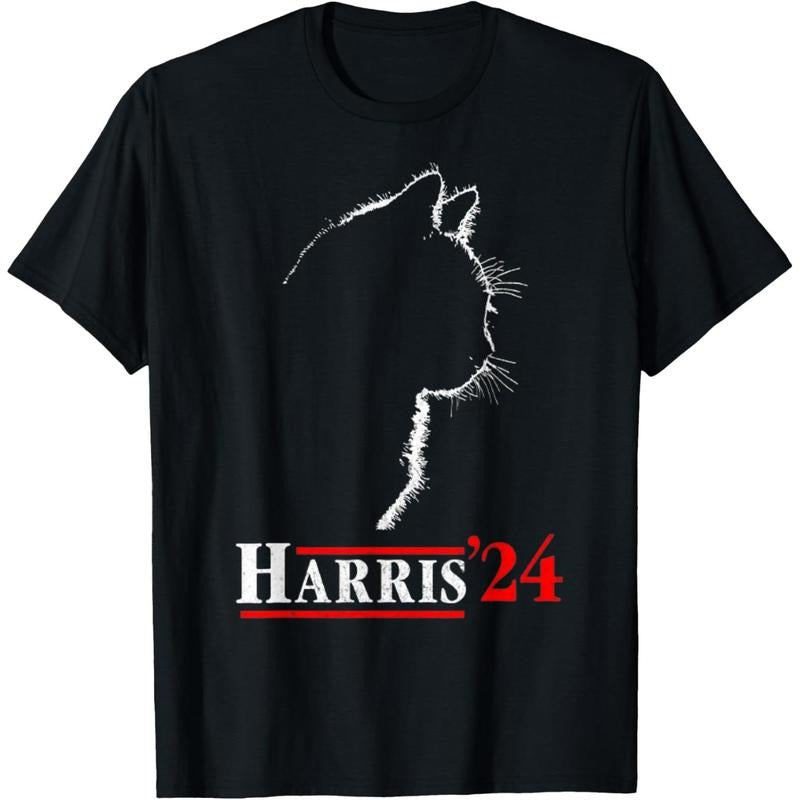 Cat Ladies for Kamala Funny Cat 2024 President Kamala-Harris T-Shirt made in usastyle{n002}2 Hoodie, Sweatshirt