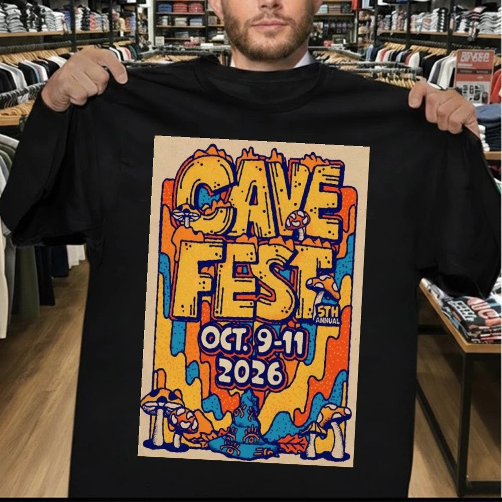 Cave Fest Oct 9-11 2026 The Caverns In Pelham TN Poster Shirt