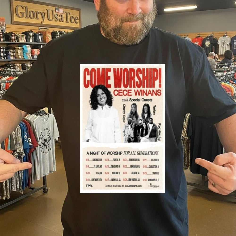 CeCe Winans With Special Guests New Tour 2026 Poster Shirt