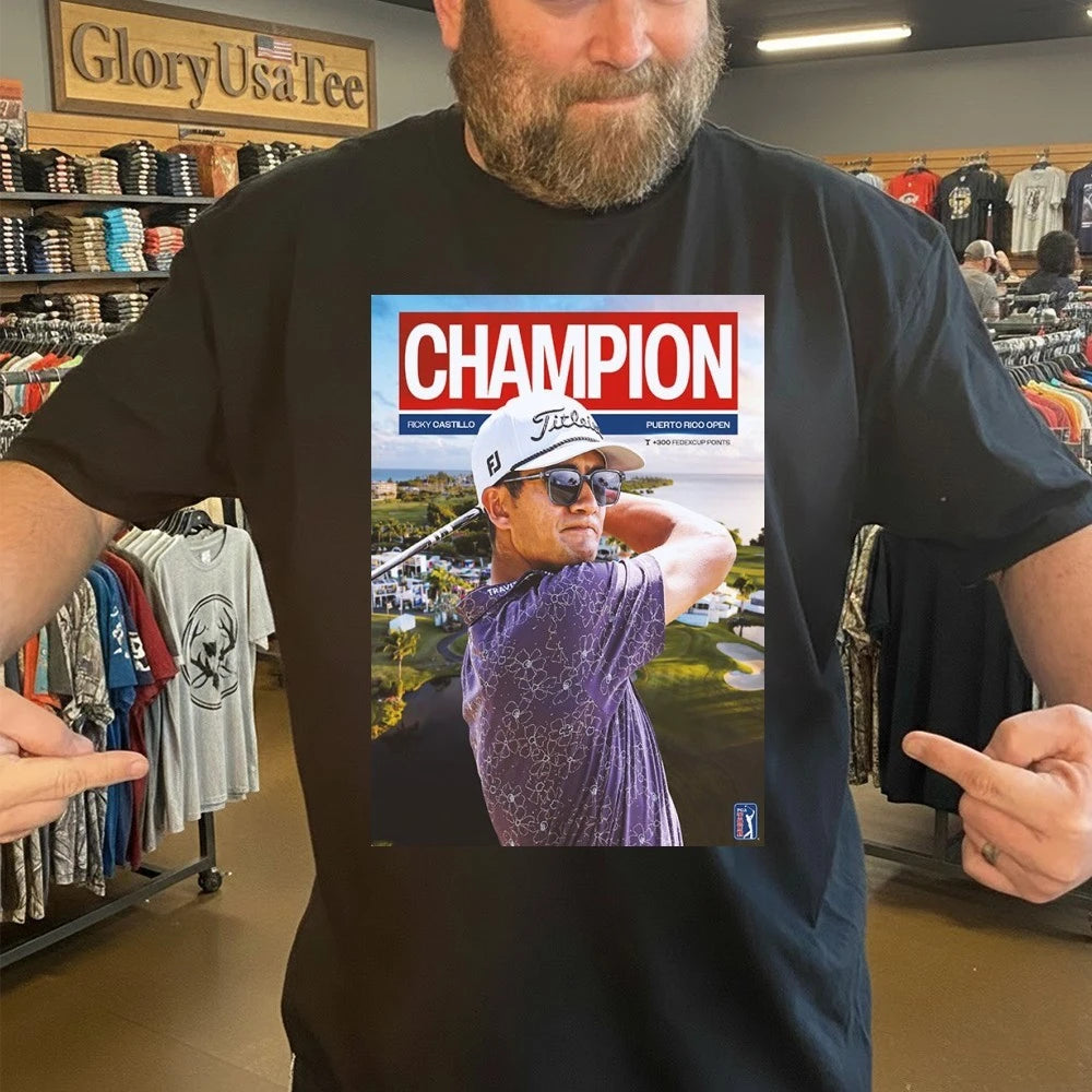 Celebrates Ricky Castillo Champions Puerto Rico Open 2026 PGA Tour Shirt