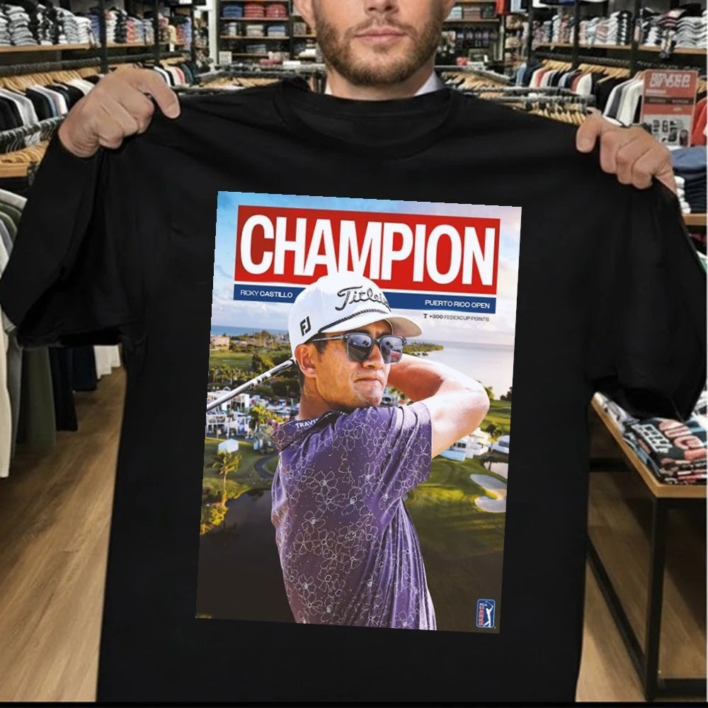 Celebrates Ricky Castillo Champions Puerto Rico Open 2026 PGA Tour Shirt