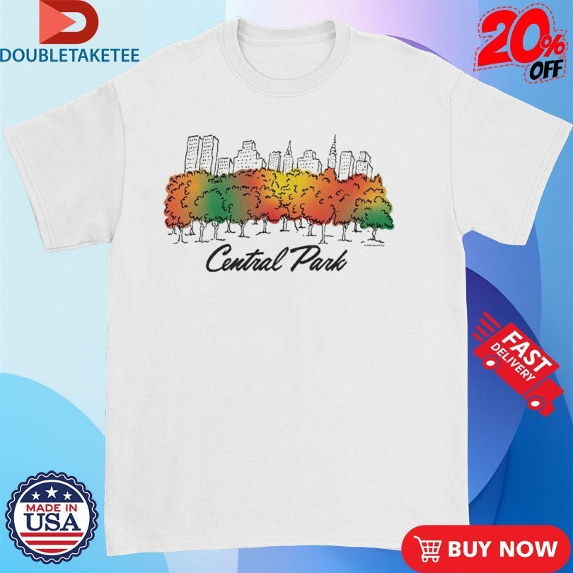 Central Park Foliage Only NY Shirts