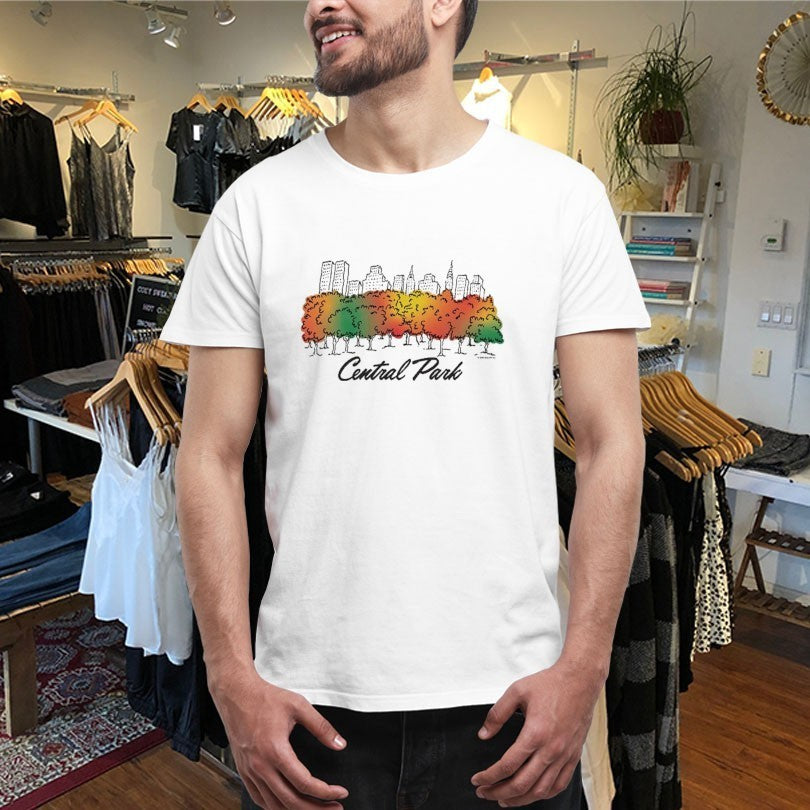 Central Park Foliage Only NY Shirts