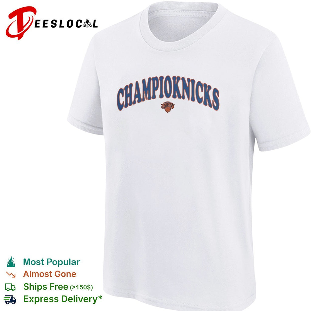Championknicks New York Knicks NBA Basketball Team logo shirt