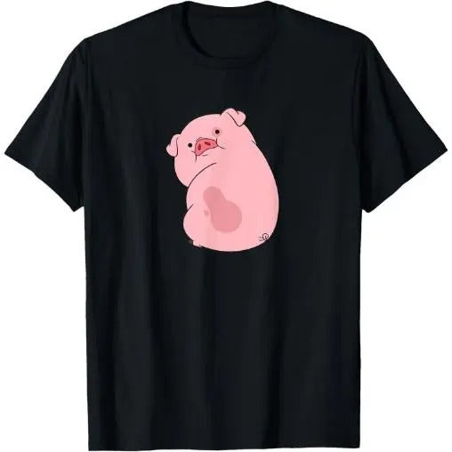 Channel Gravity Falls Waddles the Pig T-Shirt Made in USA Hoodie, Sweatshirt | TeeBloomCo.com