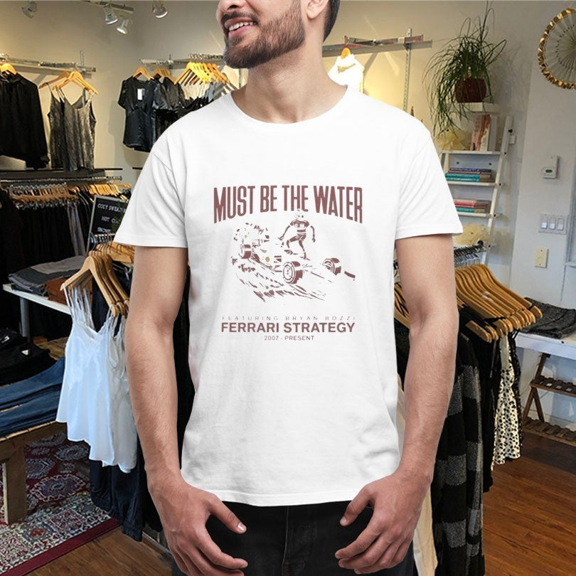 Charles Leclerc Must Be The Water Ferrari Strategy 2007 Present Shirts