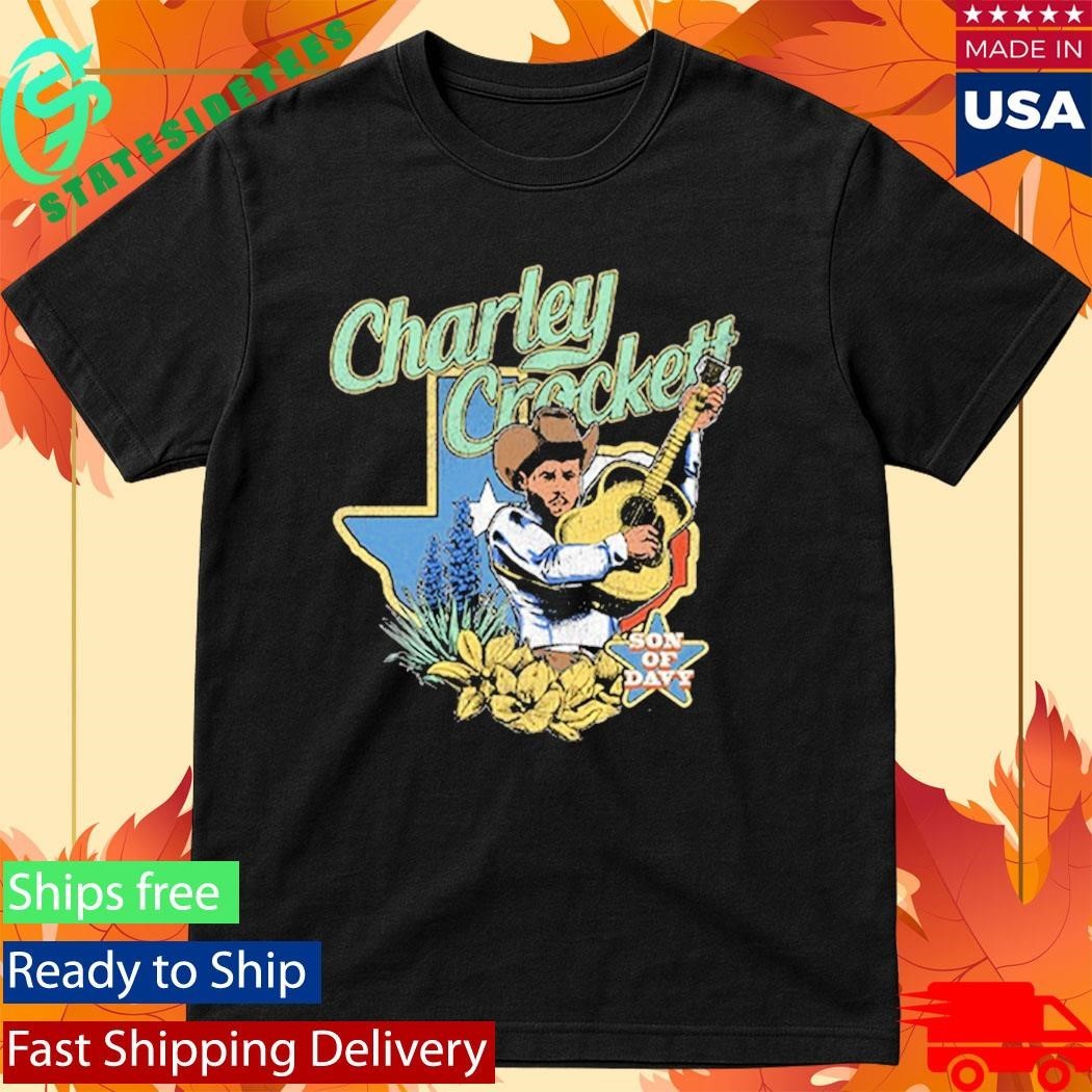 Charley Crockett Gold Bluebonnet Shirt