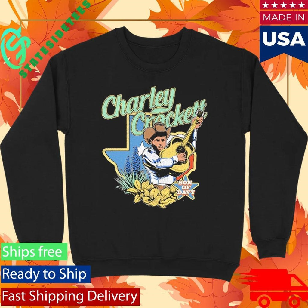Charley Crockett Gold Bluebonnet Shirt