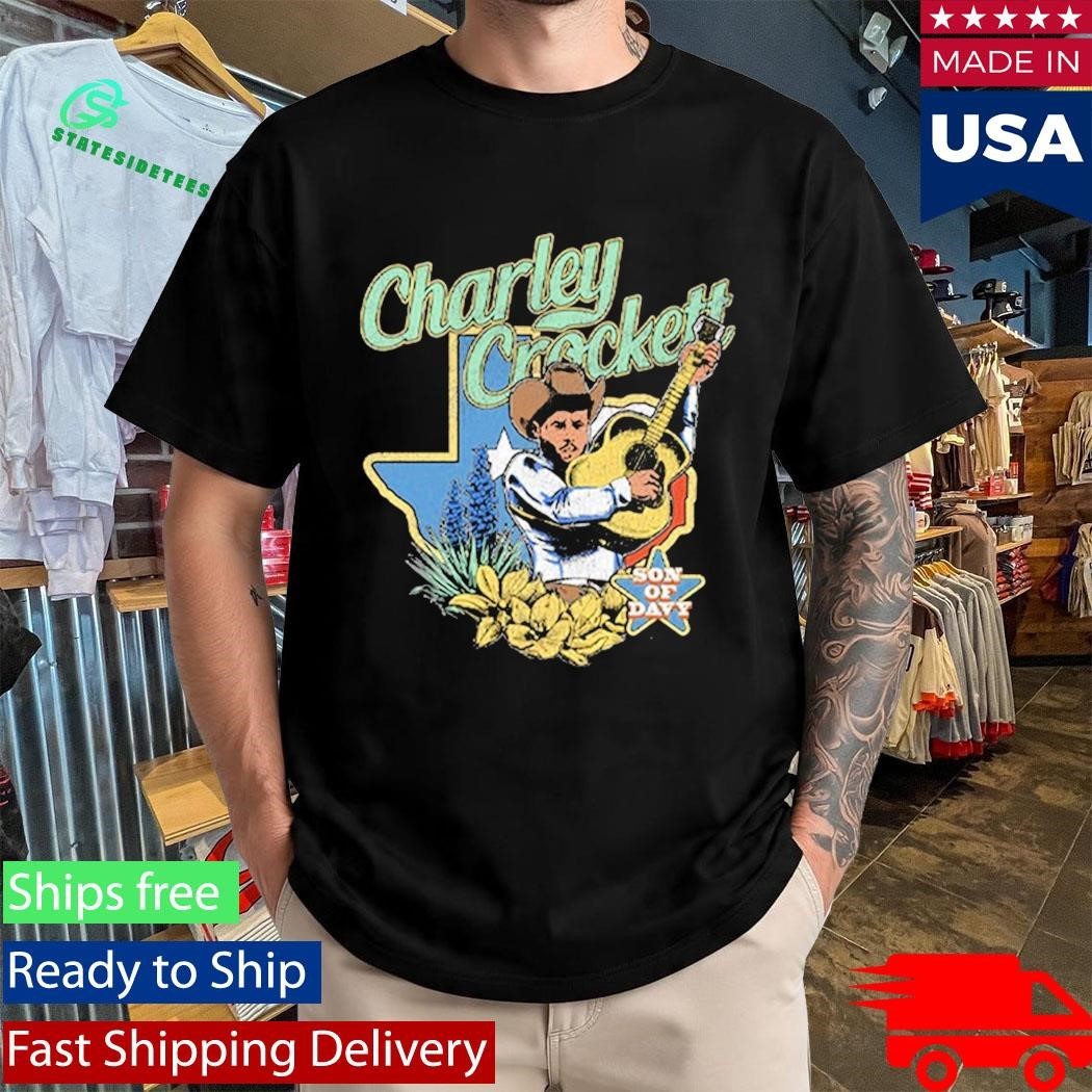 Charley Crockett Gold Bluebonnet Shirt