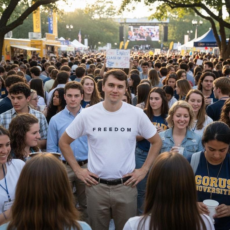 Charlie kirk freedom shirt, charlie kirk tee, justic for charlie kirk  quote shirt Hoodie, Sweatshirt | TeeBloomCo.com