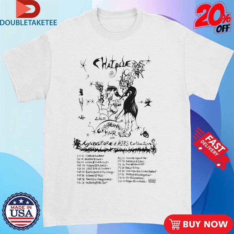 Chat pile European Tour UK 2025 Dates Shirts