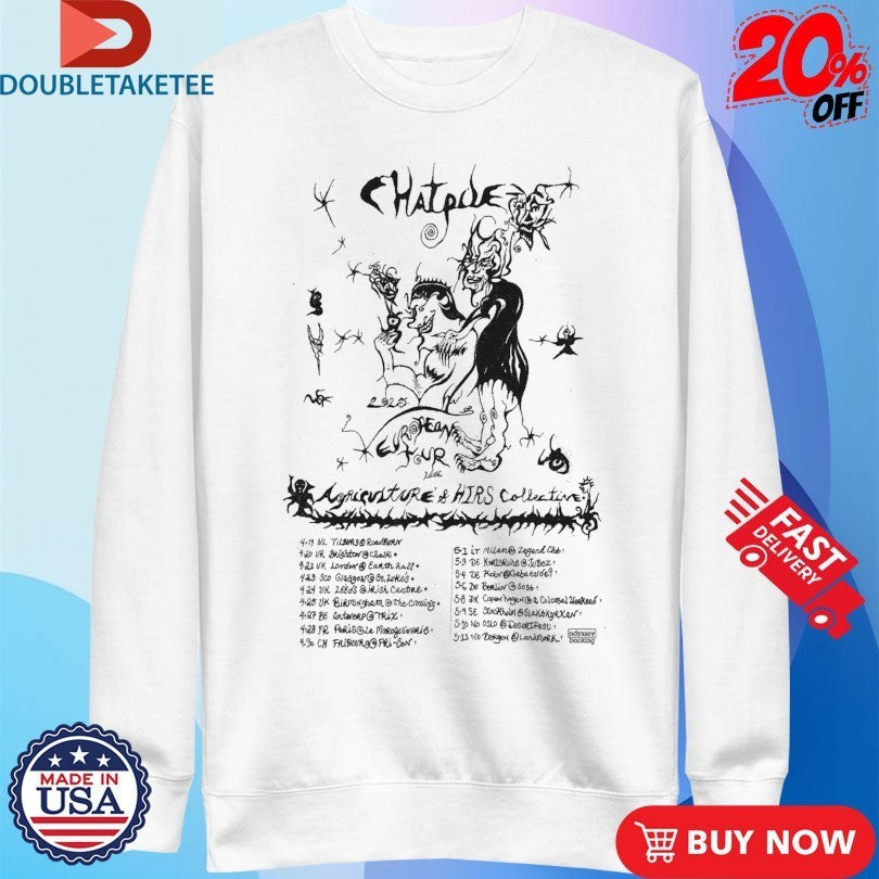 Chat pile European Tour UK 2025 Dates Shirts