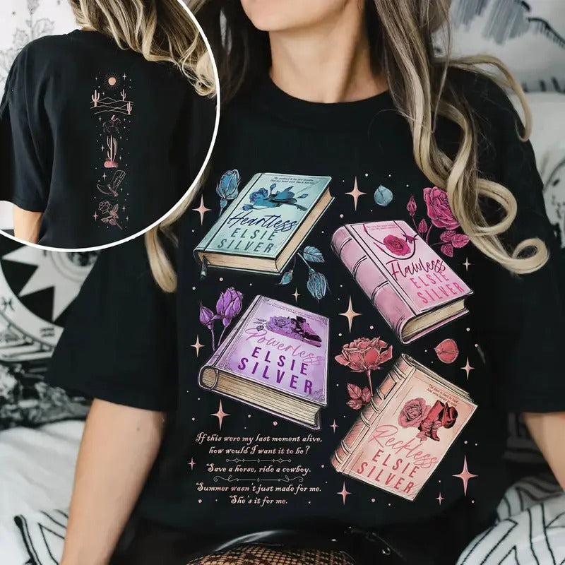 Chestnut Springs Series T-Shirt, Romance Reader Club Sweatshirt, Cowboy Romance Shirt, Bookish Gift For Country Girl...
