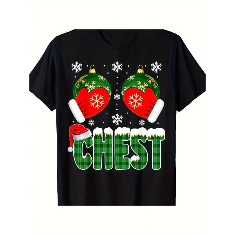 Chestnuts Matching Family Funny Chest Nuts Christmas Couples T-Shirt-220g 100% Cotton made in usa Hoodie, Sweatshirt