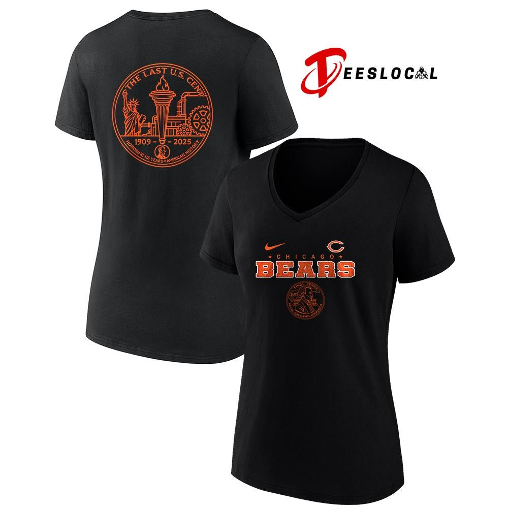 Chicago Bears the last US cent honoring 116 years of America history shirt