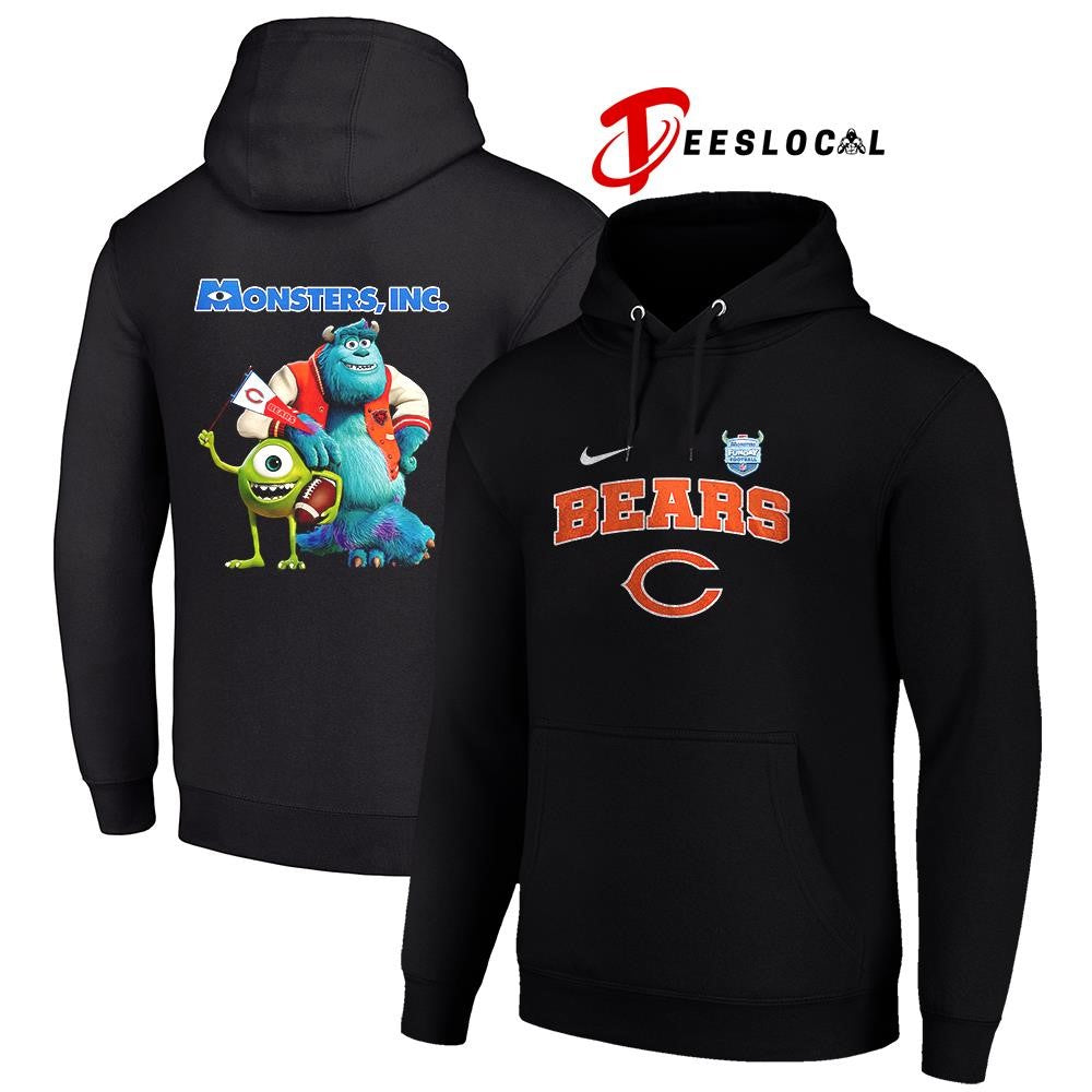 Chicago Bears x Monster Inc Funday cartoon shirt