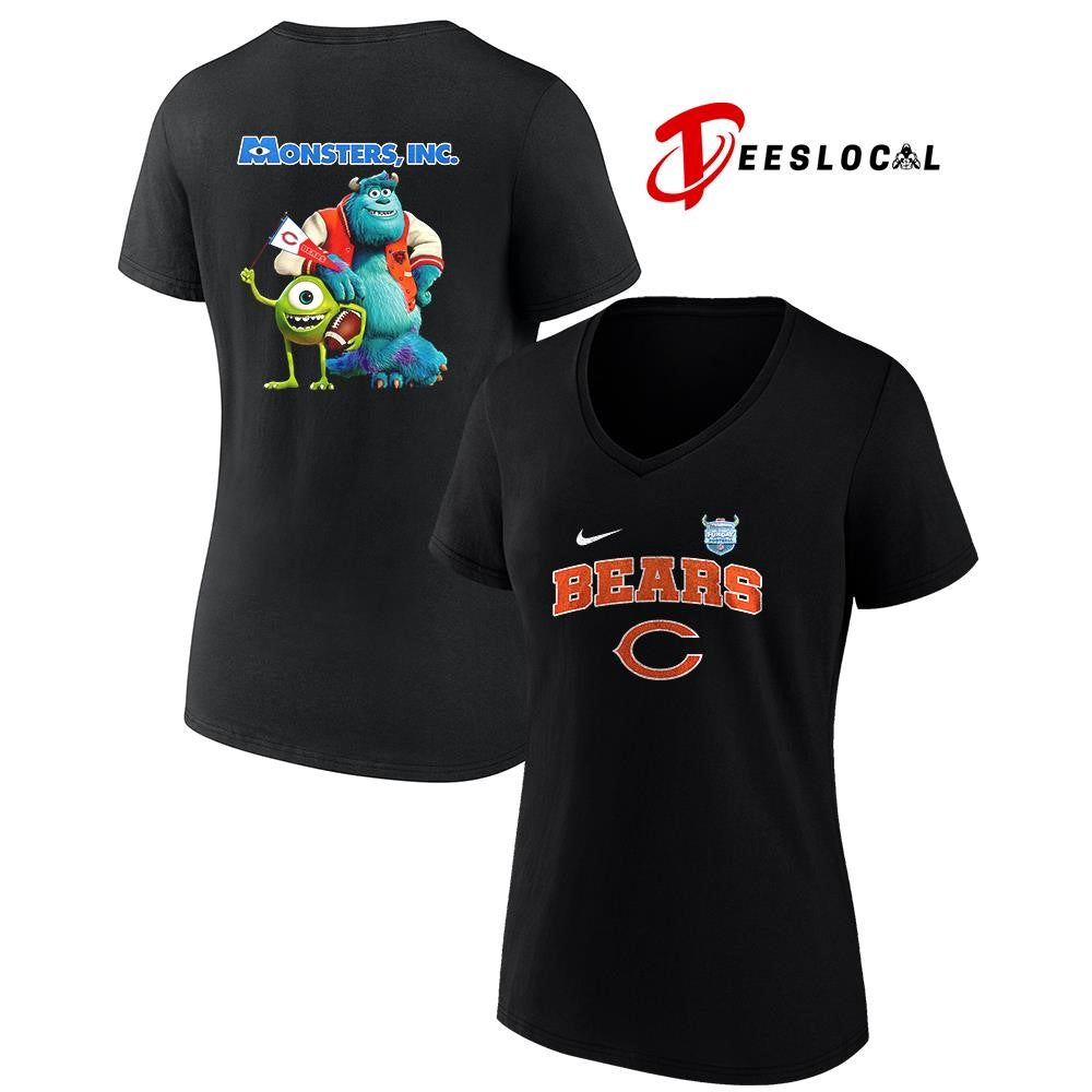 Chicago Bears x Monster Inc Funday cartoon shirt