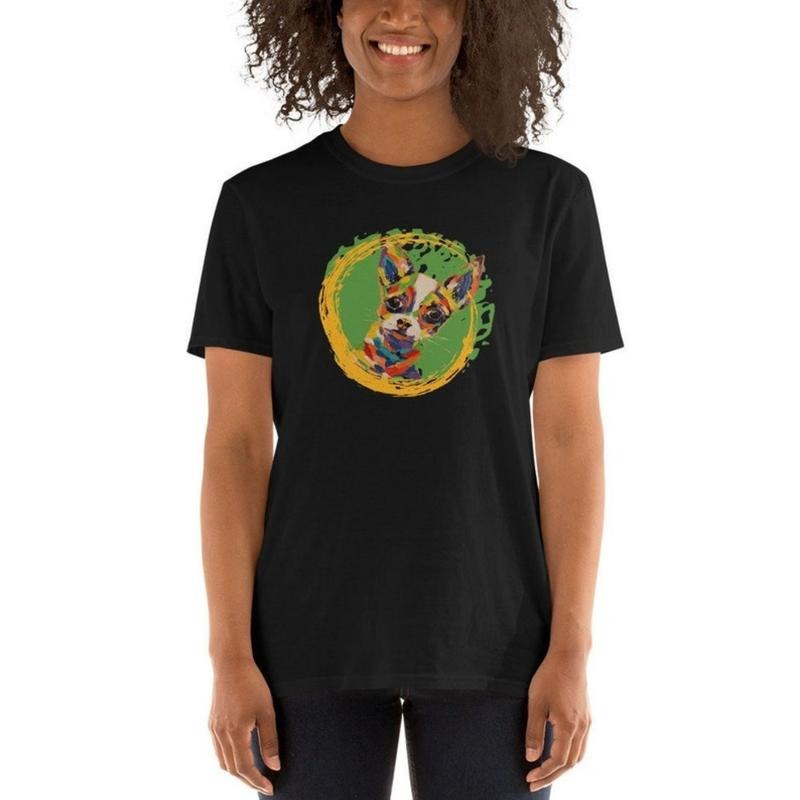 Chihuahua T-Shirt for men and women. Great gift for Chihuahua lovers. This T-shirt is comfy, and designed from an...