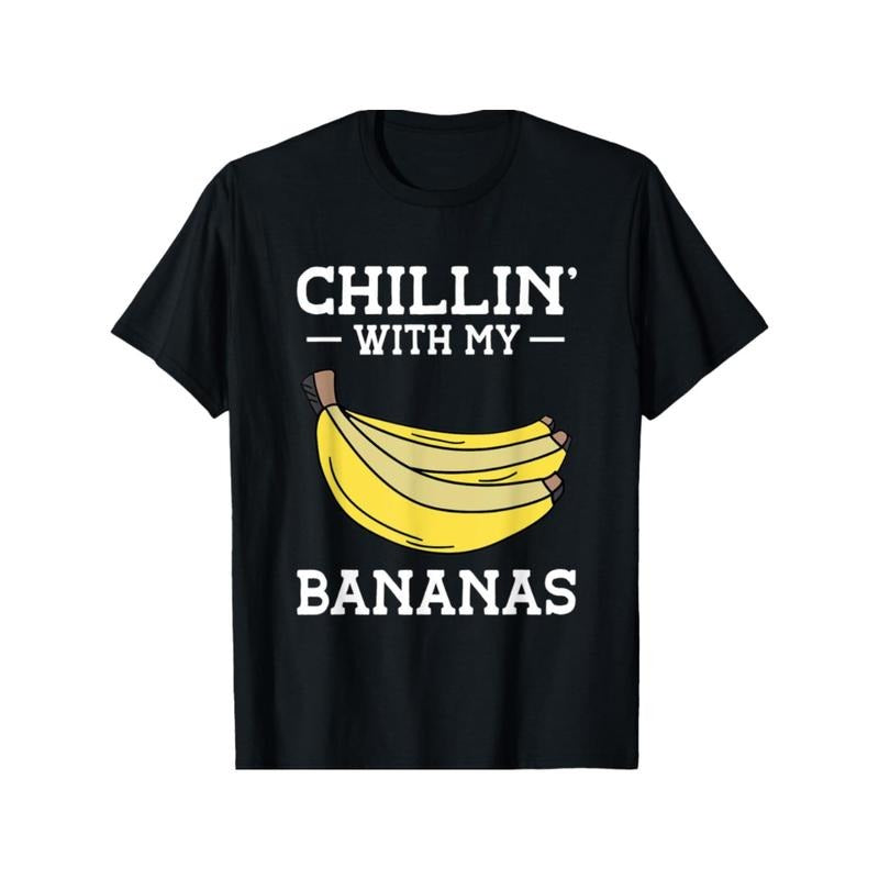 Chillin' With My Bananas | Banana T-Shirt made in usa Hoodie, Sweatshirt | TeeBloomCo.com