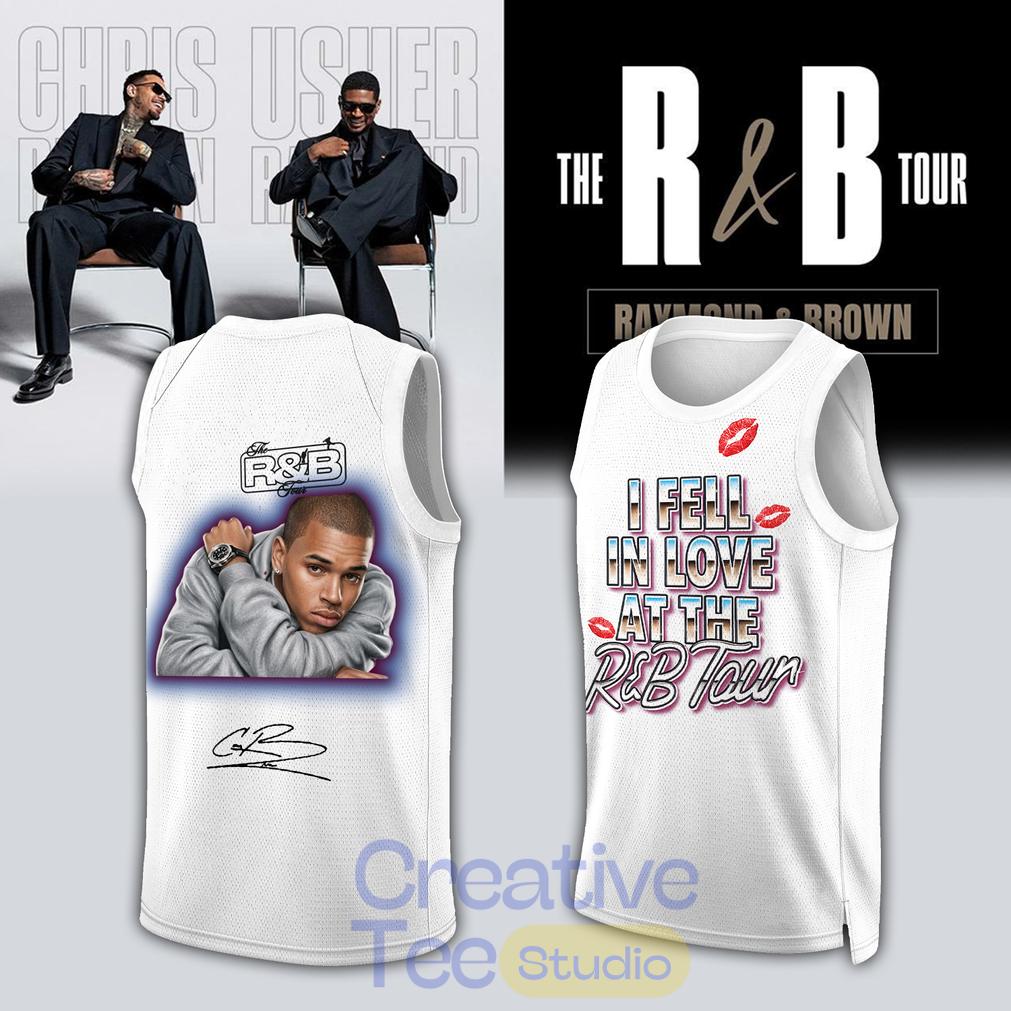 Chris Brown R&B Tour Special Jersey Shirt