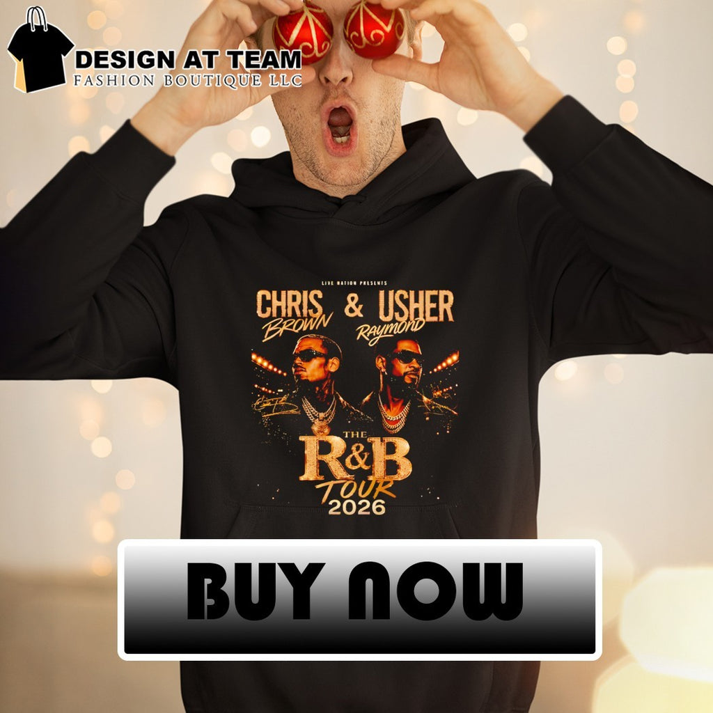 Chris Brown and Usher Raymond and Brown Tour 2026 shirt