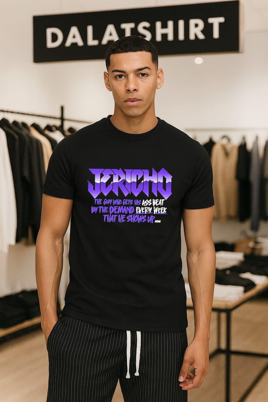Chris Jericho AEW The Guy Who Gets His Ass Beat shirt