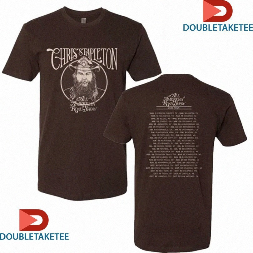 Chris Stapleton All American Road Show 2020 Tour Shirts