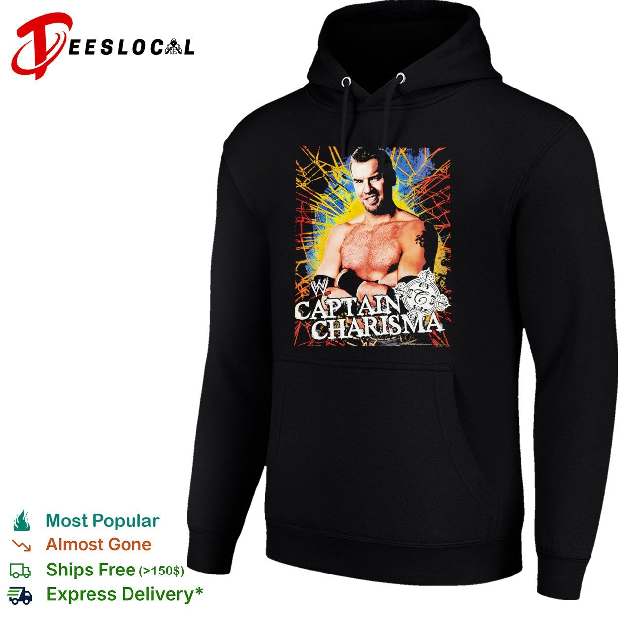 Christian Cage WWE Captain Charisma 2010 World Wrestling Entertainment shirt