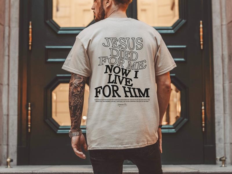 Christian Shirt For Men Jesus Shirt Aesthetic Christian Streetwear Apparel Christian Clothing For Men Christian Merch...