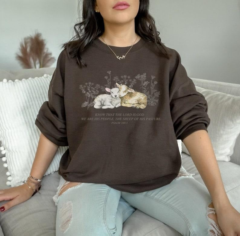 Christian Sweatshirt Coquette Clothing Christian Clothing Christian Apparel For Women Christian Merch Bible Verse Shirt...