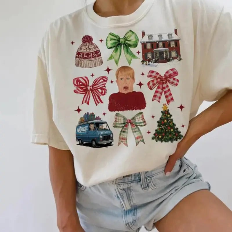 Christmas Comedy Movies Kid Alone Sweatshirt, The Boys of Winter Christmas T-shirt Hoodie | TeeBloomCo.com