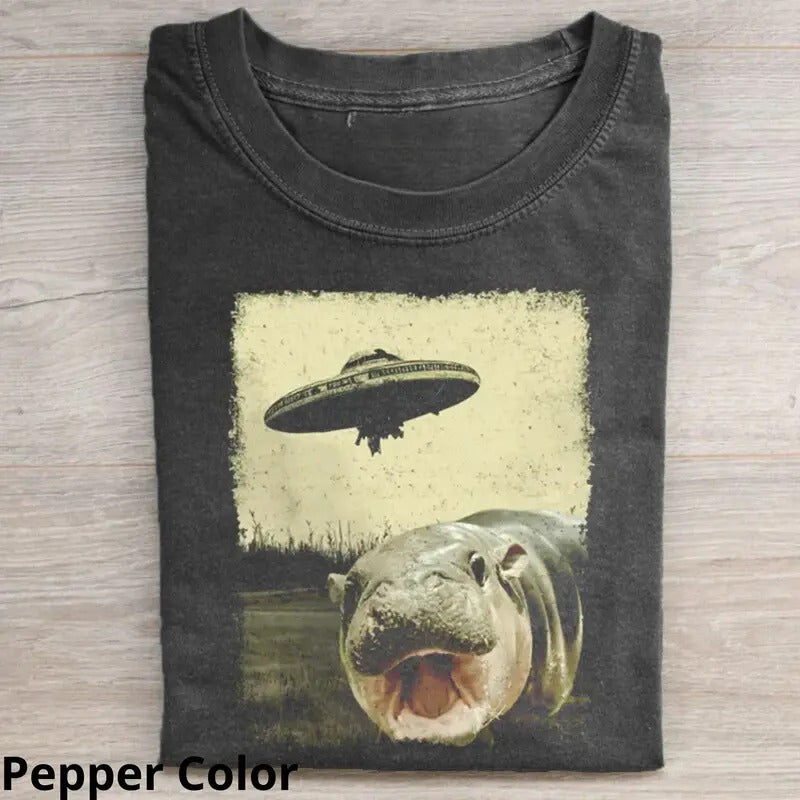 Christmas Funny Moo Deng T-shirt, Funny Graphic Tee Womenswear Top Streetwear Tshirt Hoodie, Sweatshirt | TeeBloomCo.com